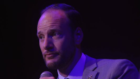 A man in