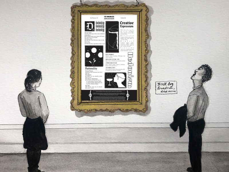 Trick Dog Illustration