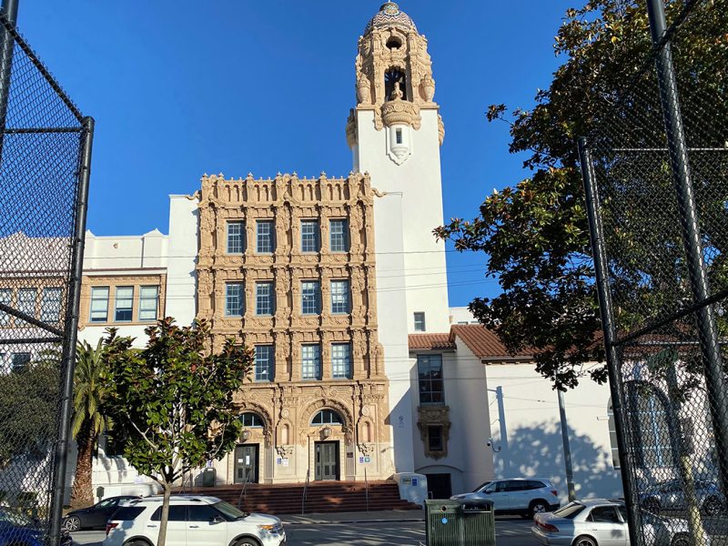 Photo of Mission High School front