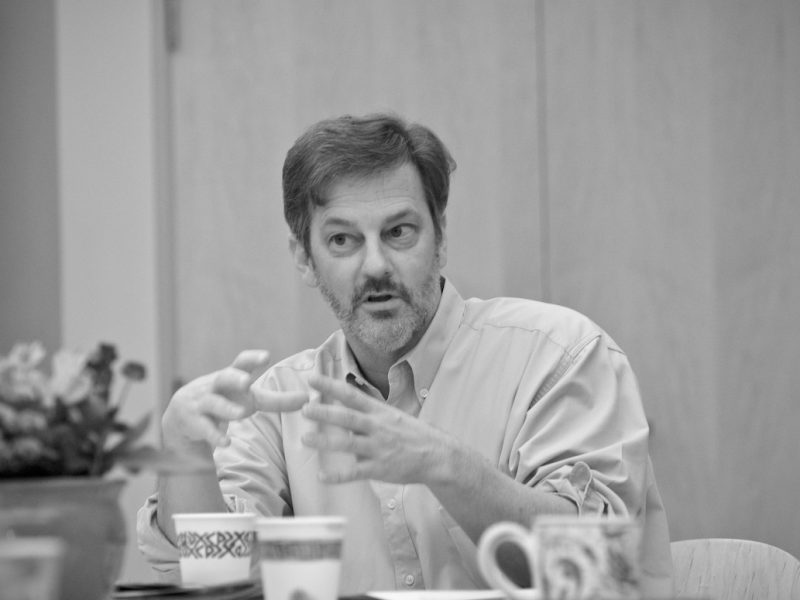 John Crew speaking in 2009