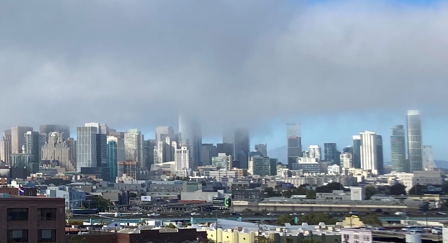 A view of downtown SF