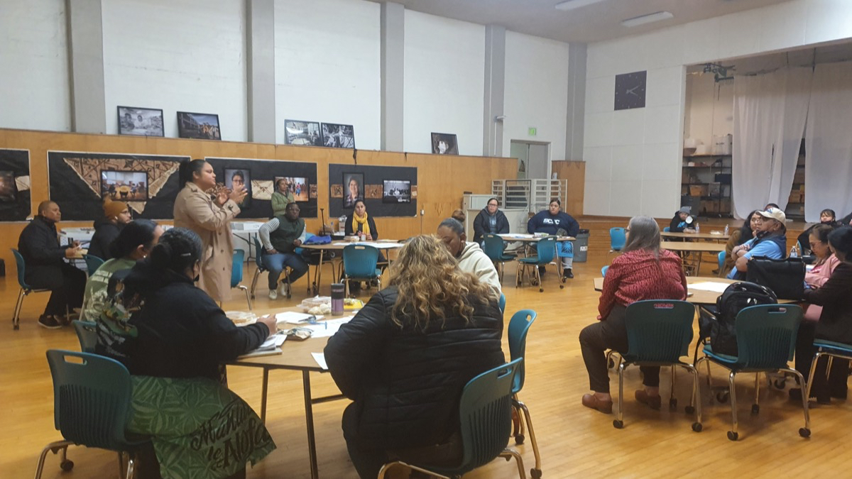 Pretext Stops Discussion at the Samoan Community Development Center