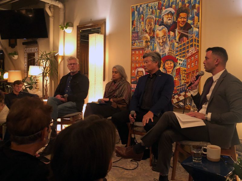 The picture of the event on Jan. 17 at Manny's.