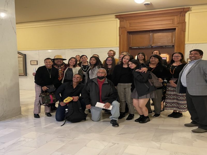 Celebratory group photo of commenters and organizers after the exceptions were approved 7-0.