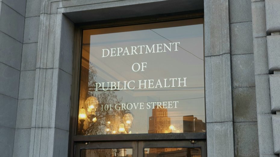 The Department of Public Health headquarters at 101 Grove St.