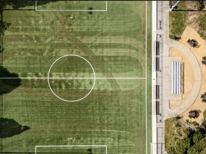 Soccer pitch