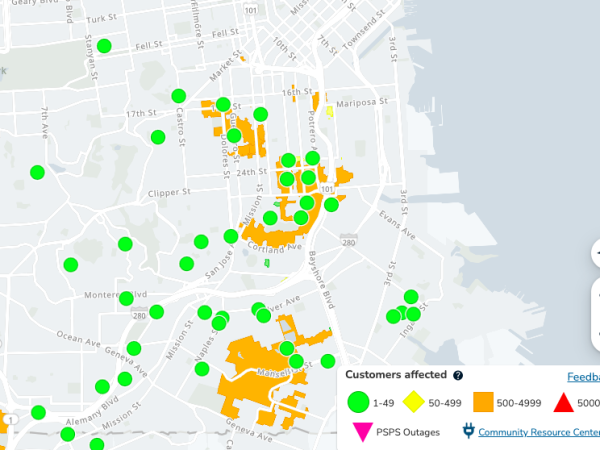 Power outage strikes the Mission during peak business hours