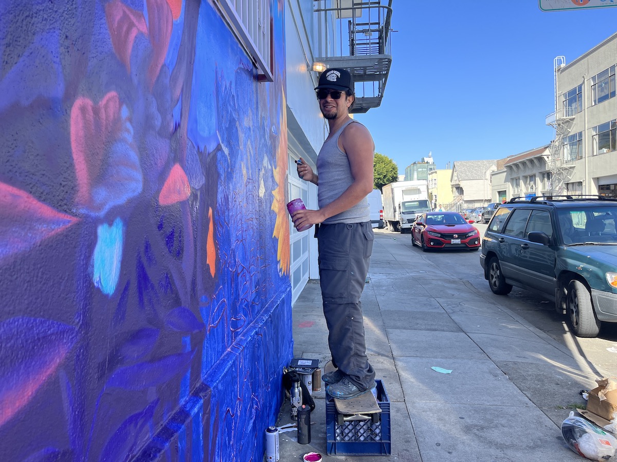 Pablo “Raiz” Arroyo, Capp Street, 18th Street, mural, Mission, Precita Eyes