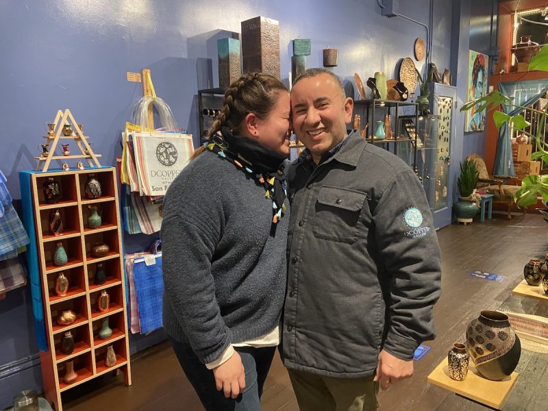 DCopper Plus owners, Andrea Paz and Raul Rauda.