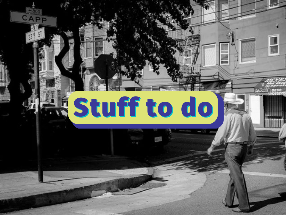 Man walking in street