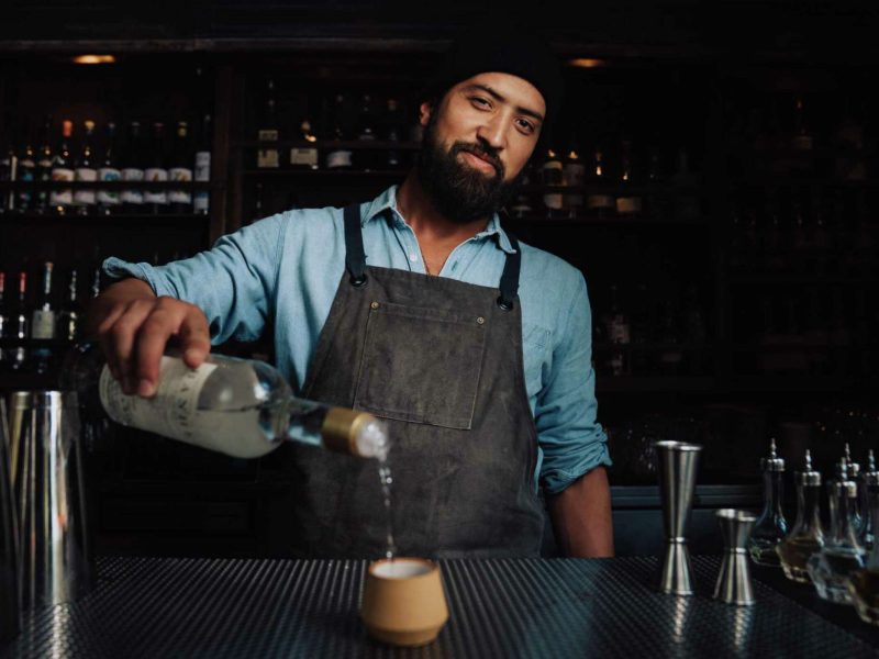 Profile photo of Josúe Contreras, the Trick Dog hero in the Mission fire last month.