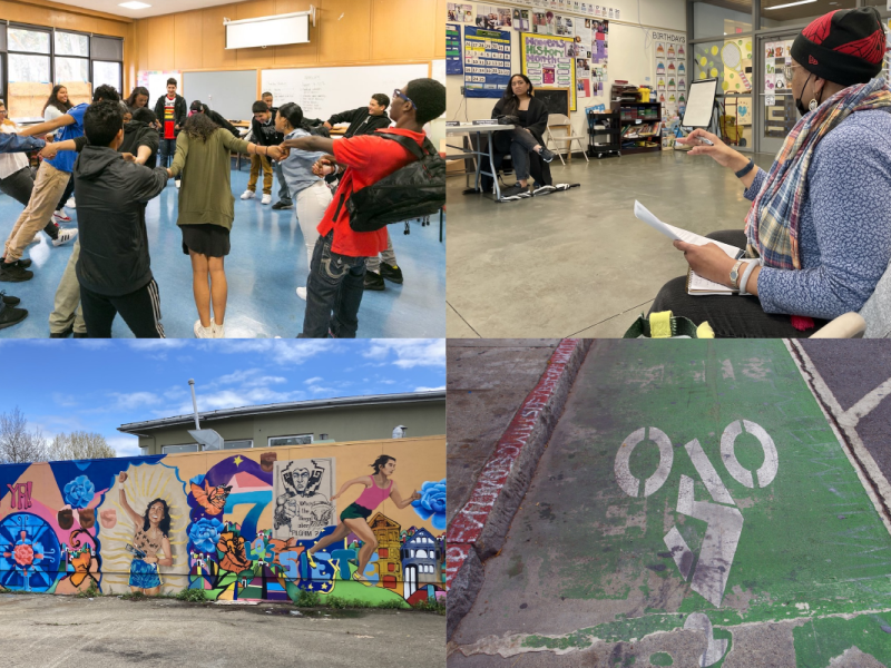 Collage of images from the week's news.