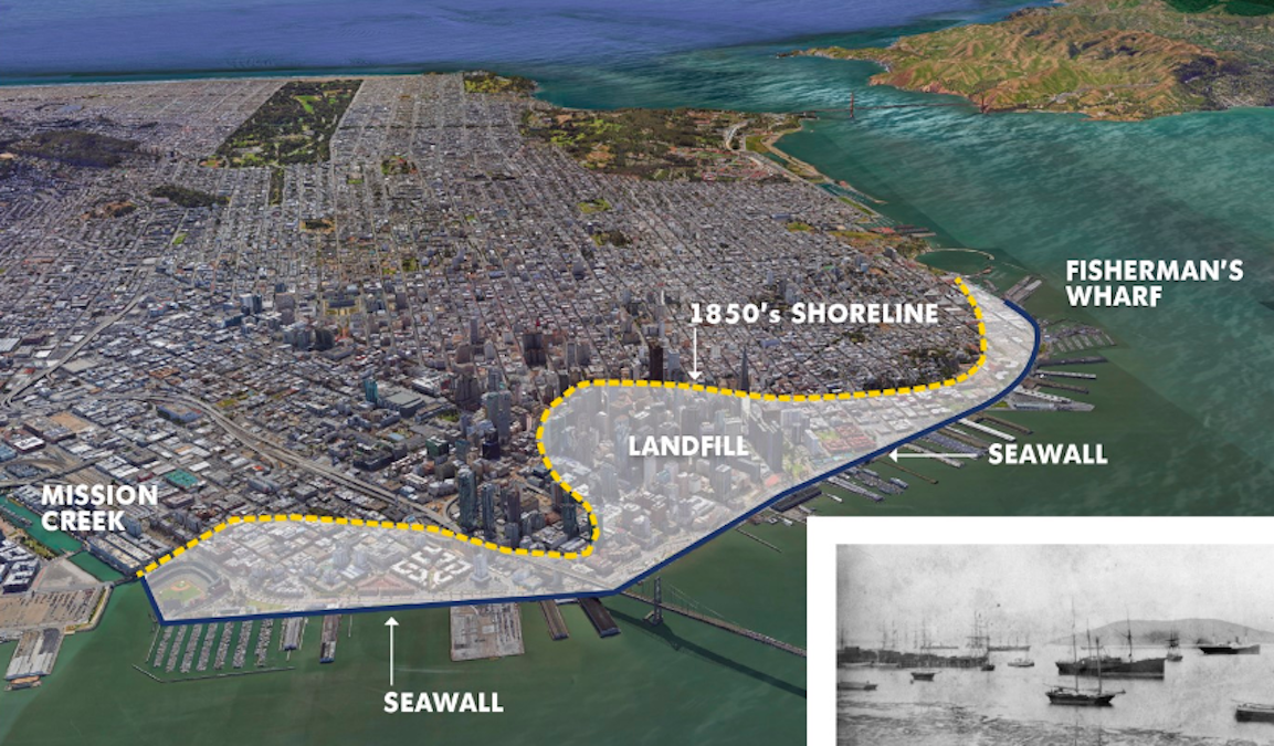 The Embarcadero Seawall