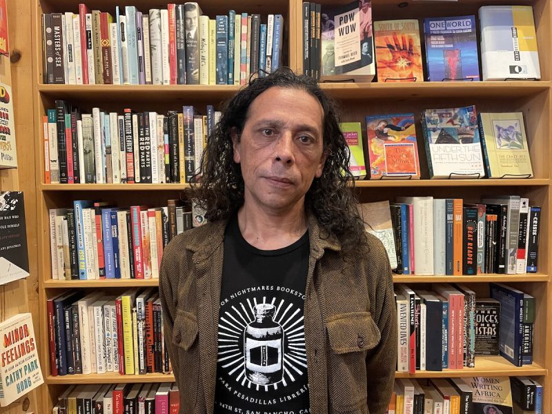 Josiah Luis Alderete at Medicine for Nightmares. Taken Apr. 13, 2023. Photo by Christina MacIntosh.