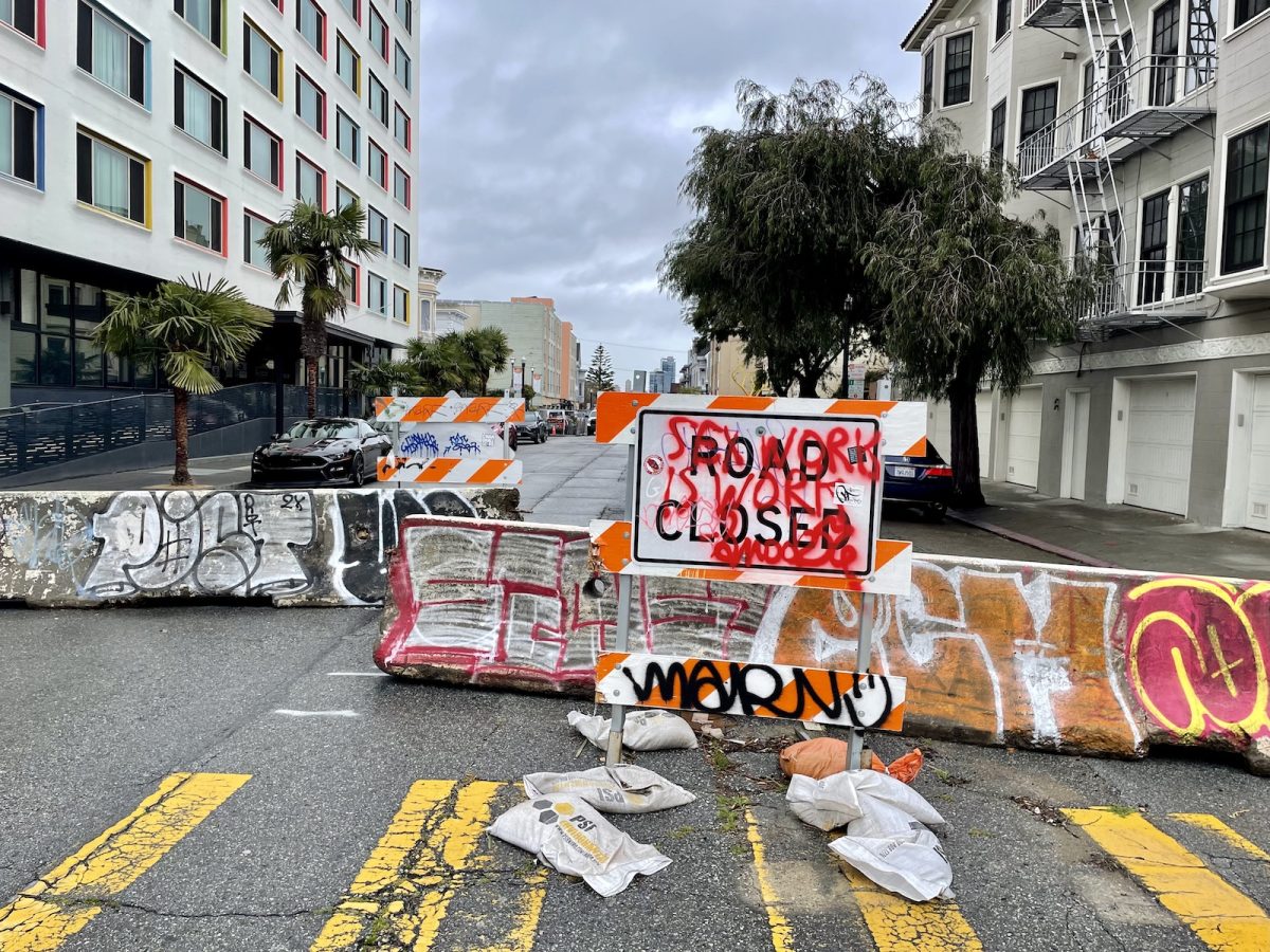 Steel posts may become Capp’s newest barriers. Did blocking the street work?