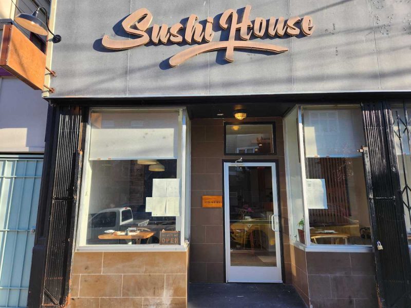 storefront of a sushi restaurant