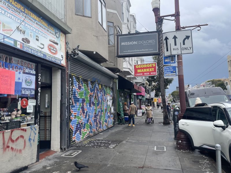 2270-2272 Mission St. Taken May 3, 2023. Photo by Christina MacIntosh.