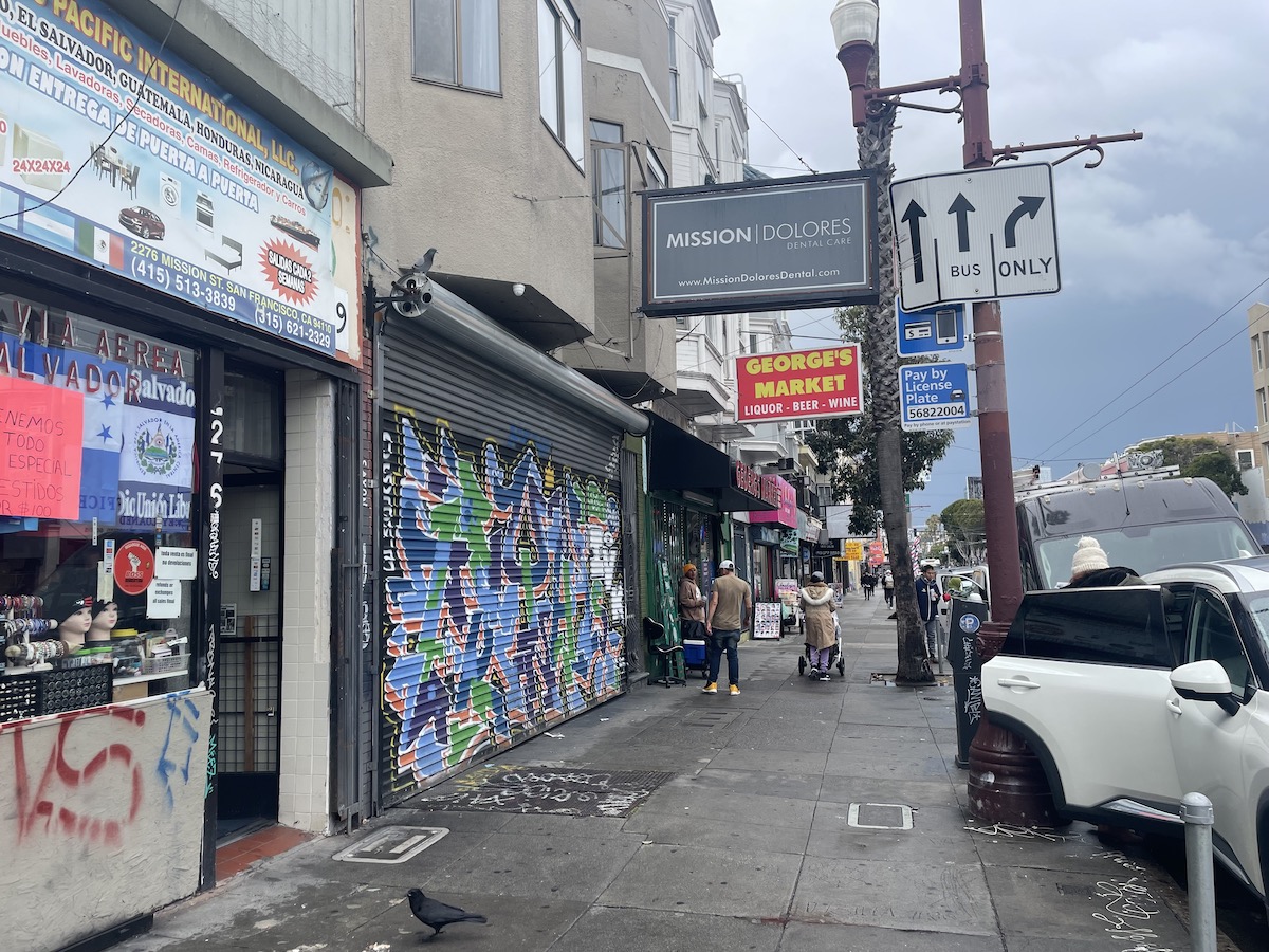 2270-2272 Mission St. Taken May 3, 2023. Photo by Christina MacIntosh.