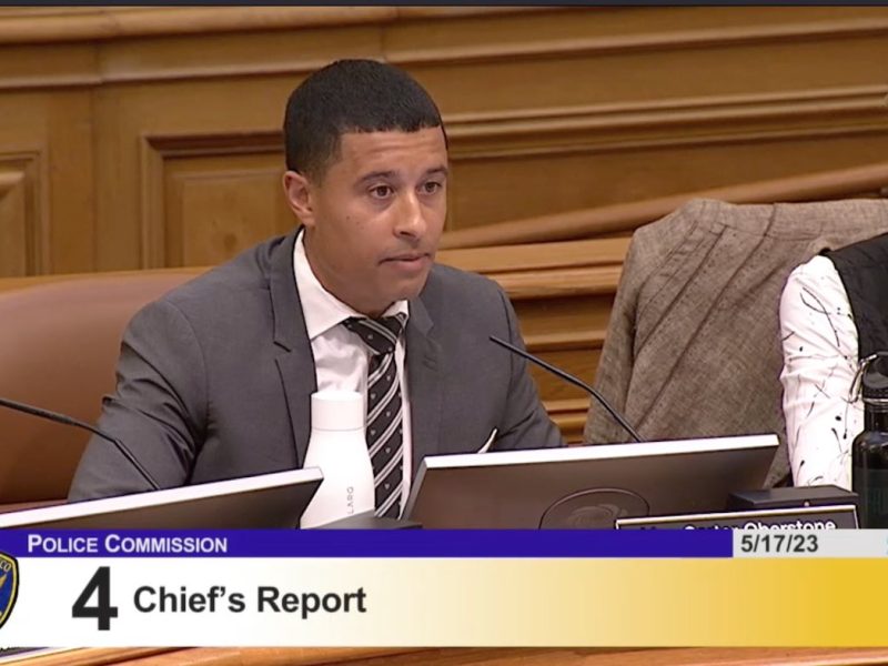 A man adresses an audience