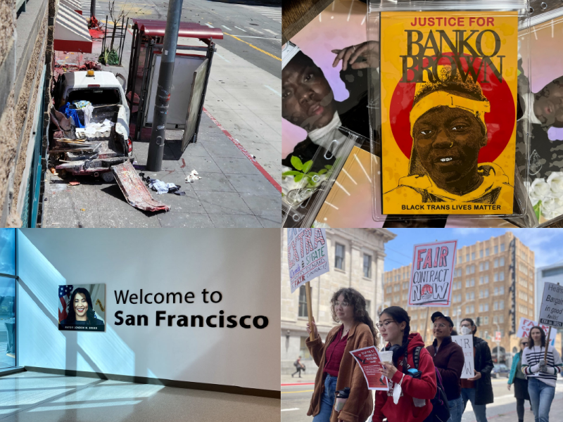 Four images from the last week's news.