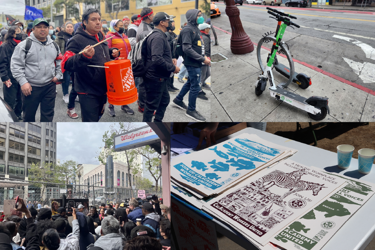 Four images from the last week's news.