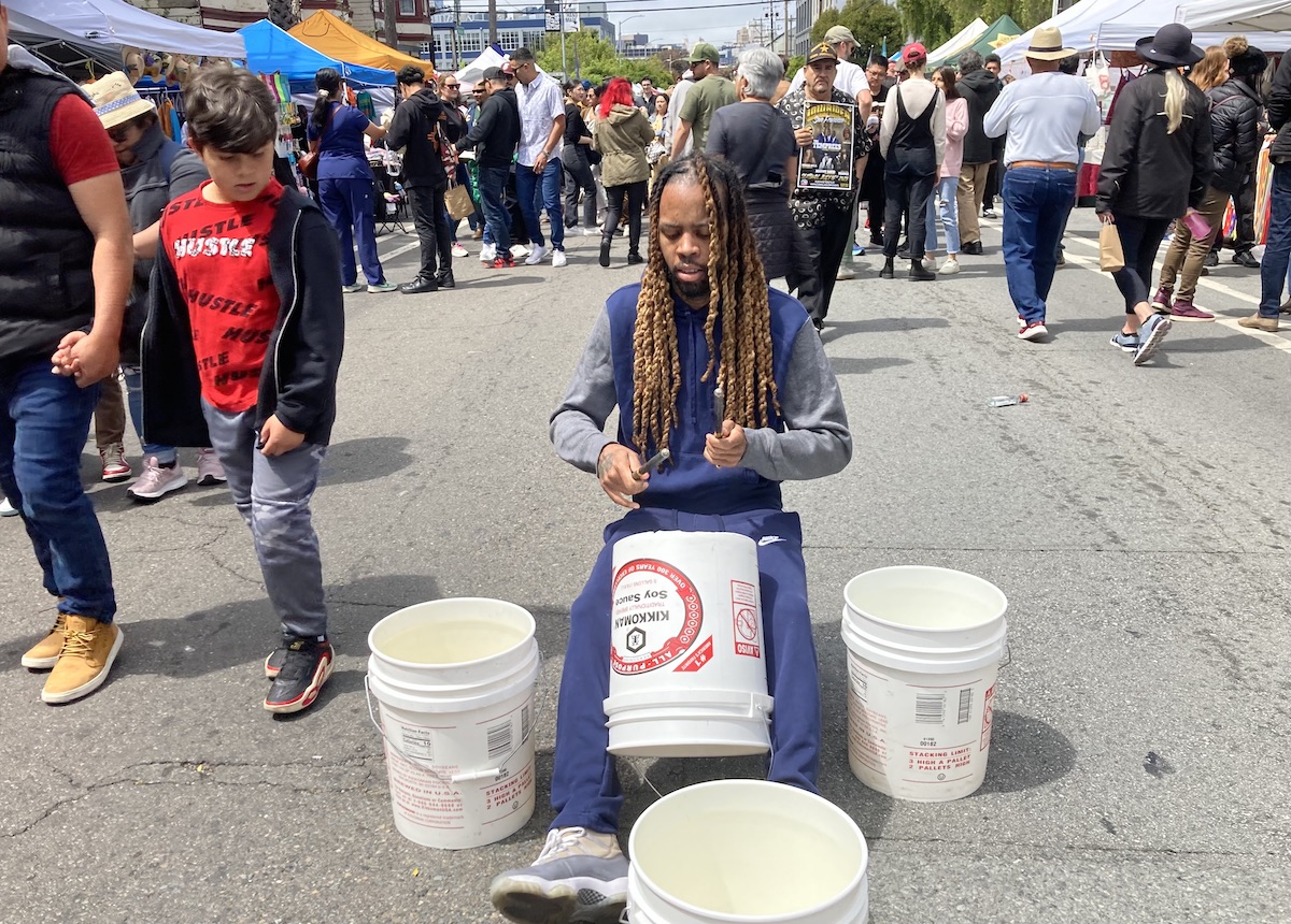 drummer at the Carnaval