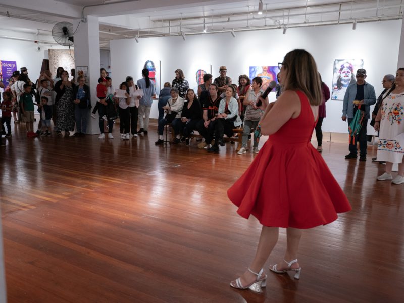 Mission High photography teacher makes art painting bodies