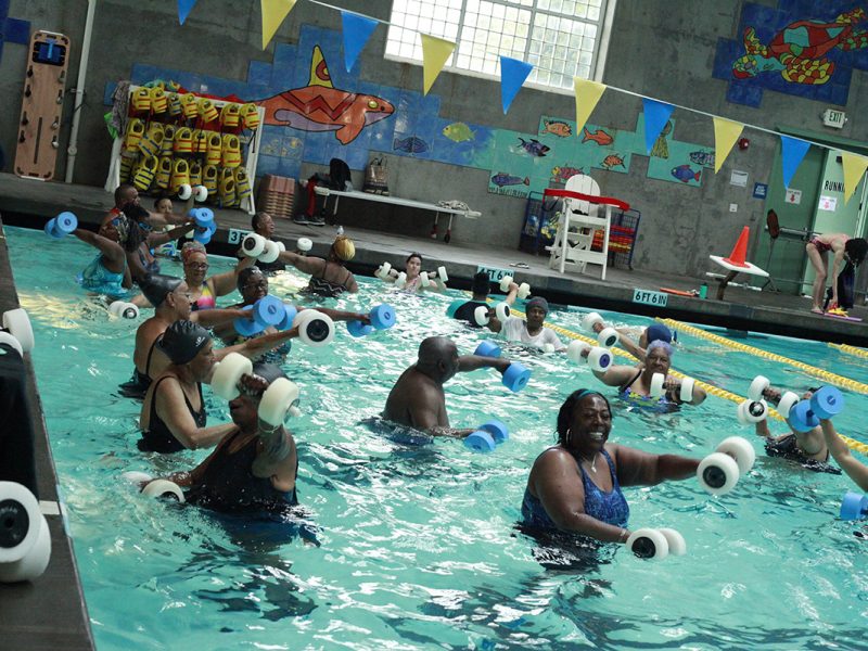 simmers with small weights in a pool class.