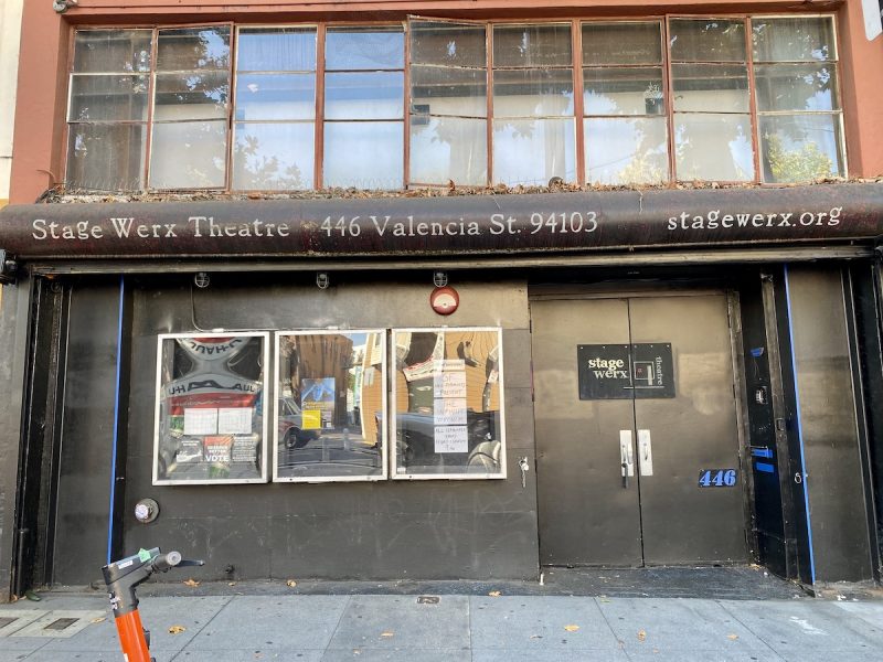 Stage Werx Theater on Valencia Street.
