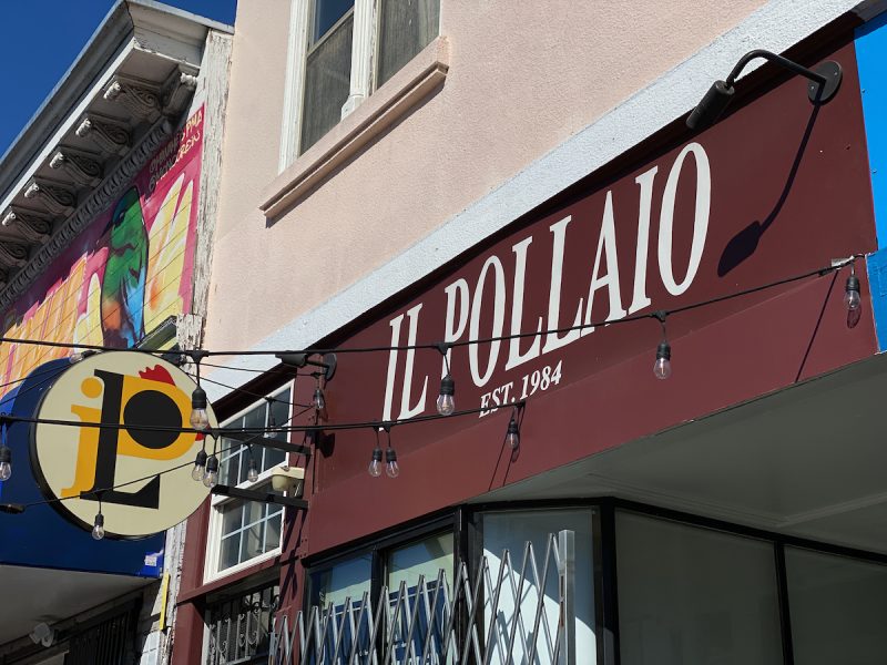 Il Pollaio store front on Mission Street.