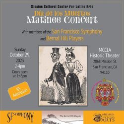 A flyer for the san francisco symphony.