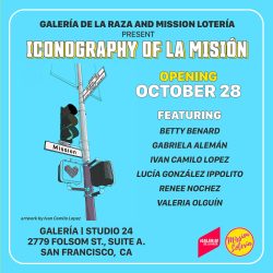 A poster for iconography of mission.