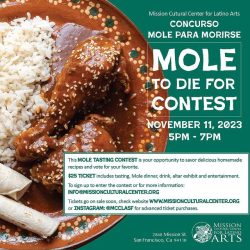 A flyer for the mole to die contest.
