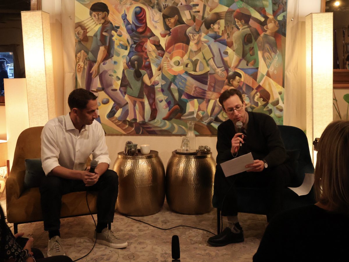 Live: Mayoral candidate Daniel Lurie with Joe Eskenazi at Manny’s