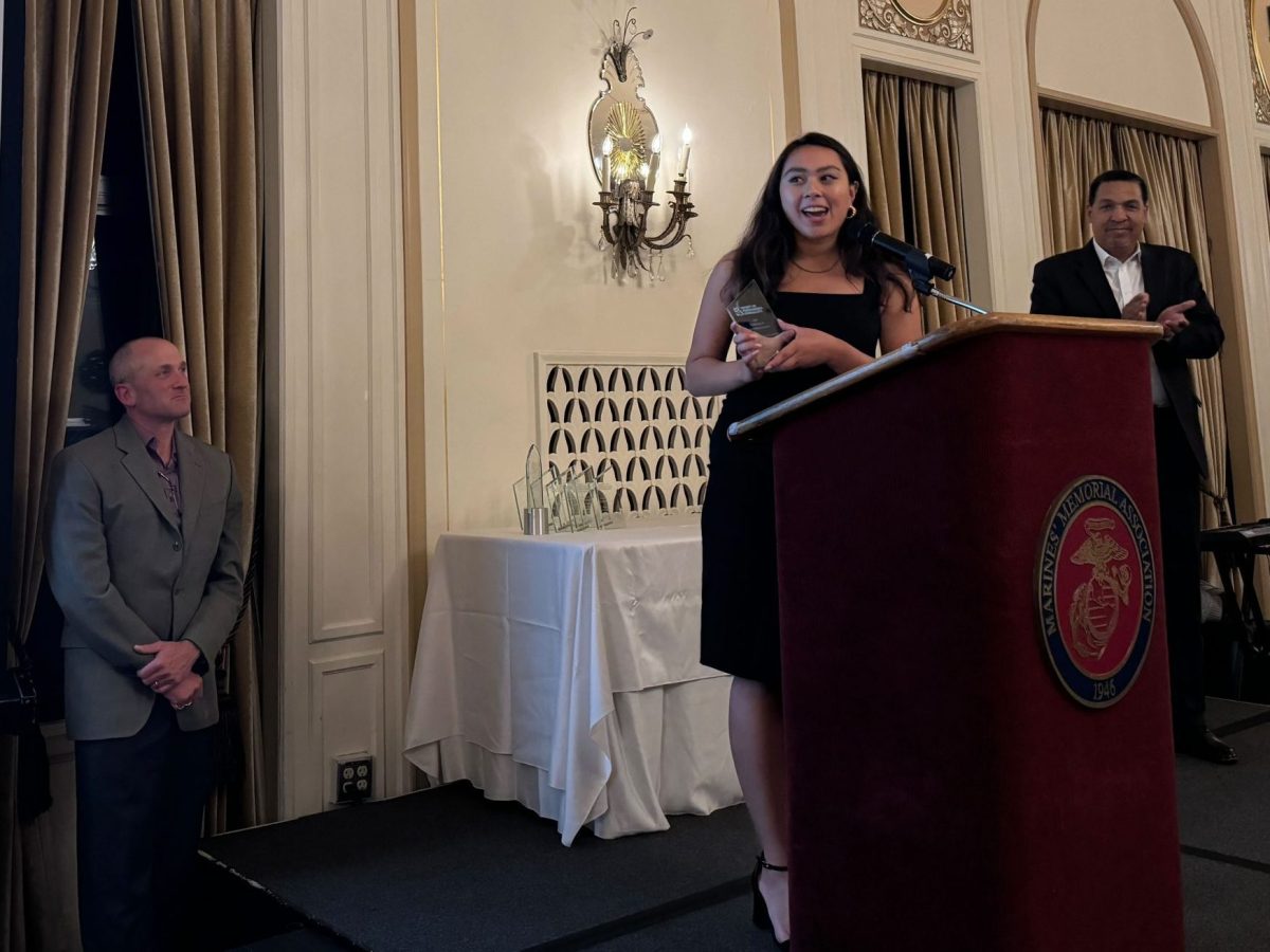 Annika Hom at the Society of Professional Journalists, Northern California chapter awards show on Friday, Dec. 7, 2023