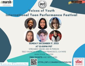 Voices of youth international teen performance festival.
