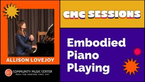 Cmg sessions - embroidered piano playing.