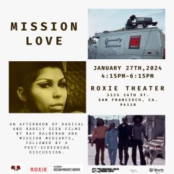 A poster for mission love at rookie theater.