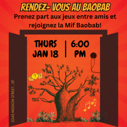 A poster with a tree and an image of a tree.