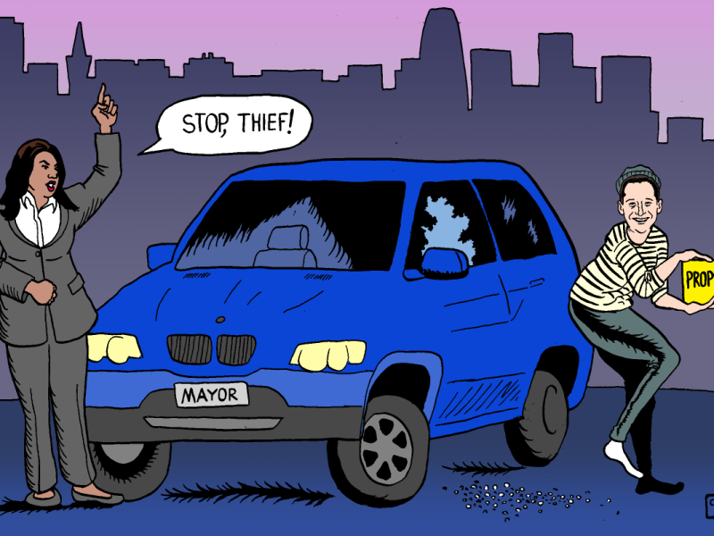 Daniel Lurie bips Mayor Breed’s ballot measure; hilarity ensues