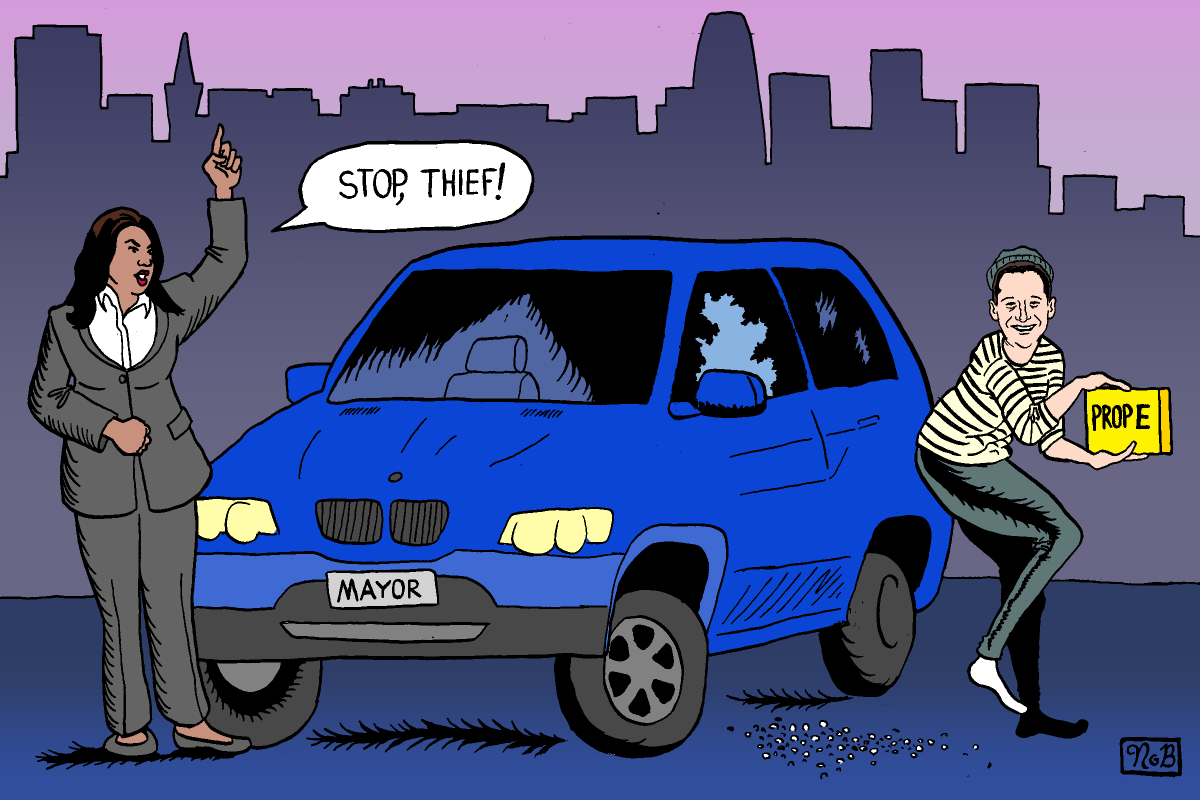 London Breed, Daniel Lurie, Proposition E, Prop. E