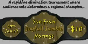 San francisco joyful jumble.