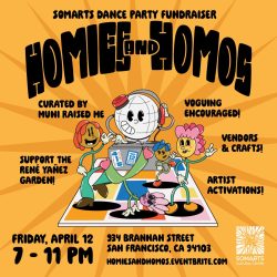 A flyer for homies and homos.