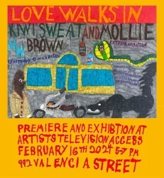 A poster for love walks in kiwi.
