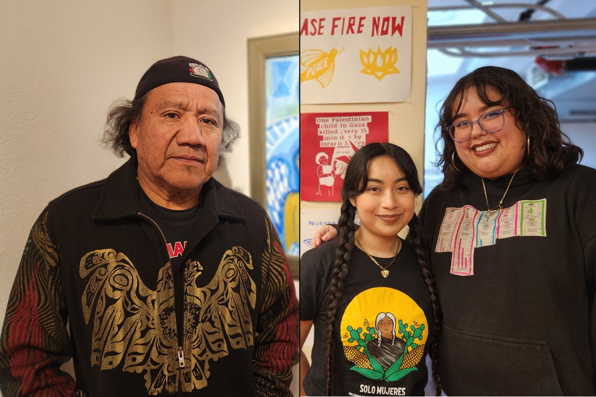 Calixto Robles, Sarai Montes, and Alejandra Rubio.