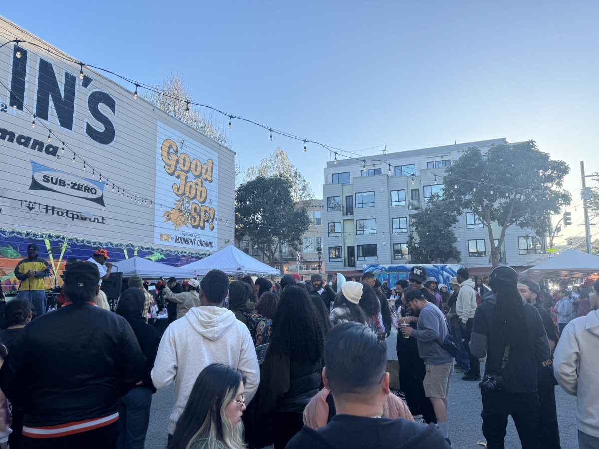 Crowd at the 415 celebration