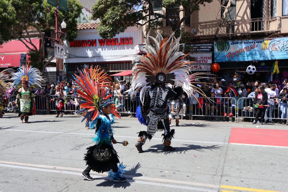 Dancers at Carnaval. 