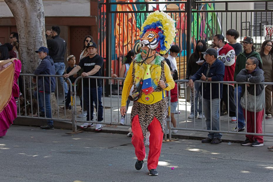 A jag man in SF carnaval
