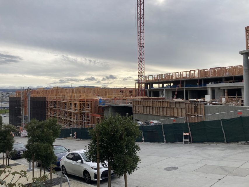 buildings under construction