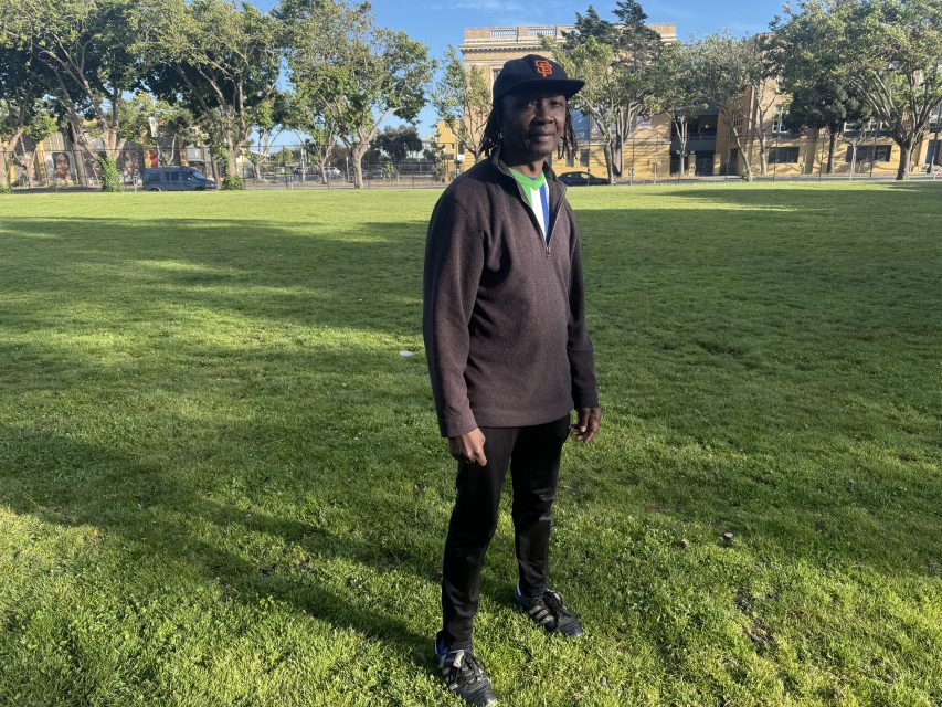 James Mannah poses for a photo on Saturday June 8, 2024. Photo by Oscar Palma.